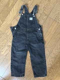 【ZARA】キッズ オーバーオール ブラック デニムのサムネイル
