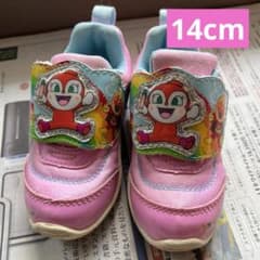 アンパンマン ドキンちゃん スニーカー 子供靴 14cm 女の子 保育園のサムネイル
