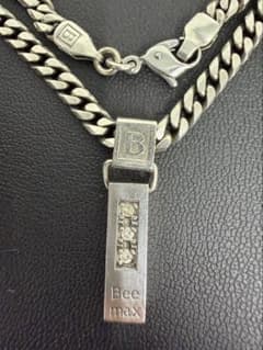 レダシルマ Bee max 喜平ネックレス 3Pダイヤ0.1ct レダシルマ Bee max 喜平ネックレス 3Pダイヤ0.1ct - メルカリ