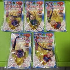 バラ売り可 幸せ小坊主 キューピー ストラップ 5種セットのサムネイル