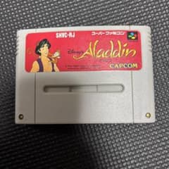 Disney's Aladdin スーパーファミコンソフトカプコン 動作確認済みのサムネイル