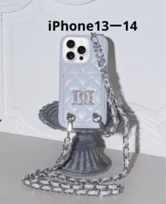 Darich ストーンロゴキルティングカードiPhoneケース sax 13 - メルカリ