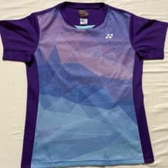 YONEX VeryCool ゲームシャツ パープル Lサイズのサムネイル