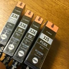 キャノン純正インクセット 326BK,GY 325PGBKのサムネイル
