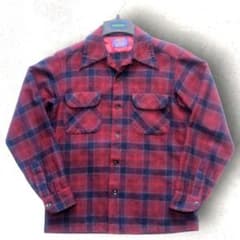 70s 好配色 PENDLETON オンブレ シャドー チェック ボード シャツ 好配色 70s PENDLETON オンブレ シャドー チェック ボード シャツ