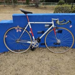 ビンテージ 片倉シルク ラグレス 540 ピスト 固定 競輪 シングル