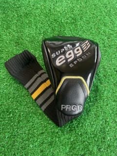 未使用■PRGR SUPER egg スプーン ヘッドカバー　3Wのサムネイル