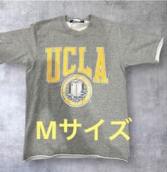 ジュンヤワタナベマン Tシャツ Mサイズ グレー アメカジ風 UCLA ロゴ