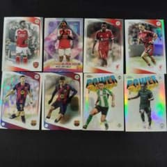 Topps Chrome サッカーカード 8枚セットのサムネイル