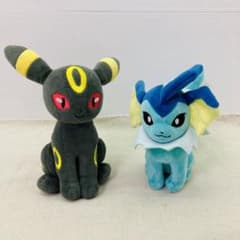 Pokémon イーブイ ブラッキー シャワーズ 進化系 まとめ売り ぬいぐるみ m71285490722_1.jpg?1727350446