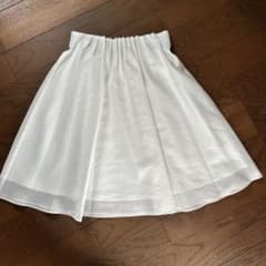 【Petit Maison】スコットクラブ系　ホワイト フレアスカー￼トのサムネイル