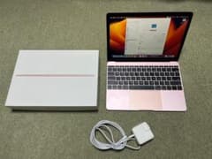Apple MacBook ローズゴールド 本体のみA1534 2017モデル Apple MacBook 12インチ ローズゴールド 本体（2017年モデル） - メルカリ
