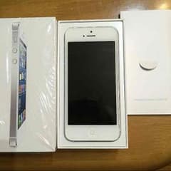 iPhone5 16GB 白 Softbankのサムネイル