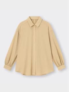 シアーオーバーサイズシャツ｜Lサイズのサムネイル
