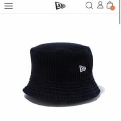 NEW ERA ニットバケットハット ブラック バケハのサムネイル