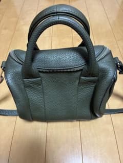 Alexander Wang ハンドバッグ オリーブ - メルカリ