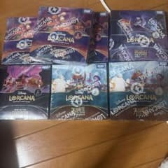 Disney Lorcana ロルカナ 7箱セットシュリンク付き - メルカリ