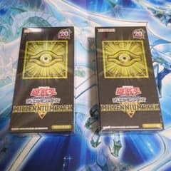 遊戯王 新品未開封シュリンク付きMILLENNIUM PACK 2BOXセット - メルカリ