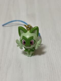 ポケモン　根付マスコット　新たなる旅立ち 　ニャオハ　ストラップのサムネイル