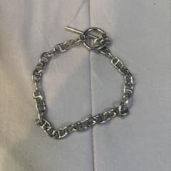 アンカーチェーン ブレスレット シルバーカラーのサムネイル