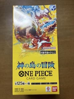 神の島の冒険 1BOX ☆ ONE PIECEカードゲーム テープ付き - メルカリ