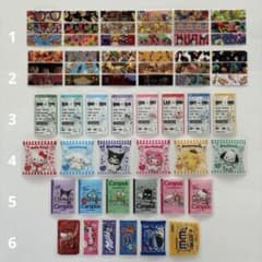 ＼新作6種／ロールシール　ロール切り売り　アメステ　おすそ分けのサムネイル