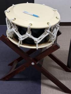 和太鼓 締太鼓 楽器 スタンド付きのサムネイル