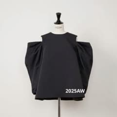 HEVE カットオフショルダーブラウス ヘイヴ Heve カットオフショルダーブラウス ブラック - メルカリ