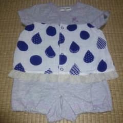 ベビー服♡レースつきロンパース８０のサムネイル