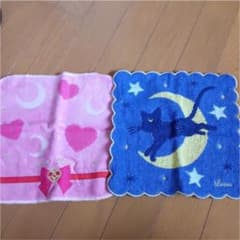 세일러 문 수건 핸드 타월