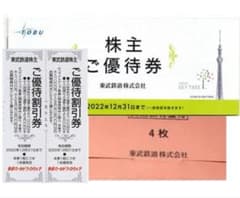 東武鉄道株主優待券 東武ワールドスクウェアのサムネイル