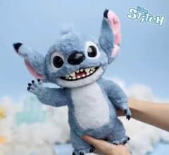 海外限定 スティッチ リアルぬいぐるみ 28cm 実写映画 海外公式正規品