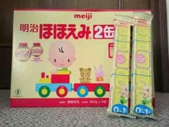 明治ほほえみ　800g×2缶　らくらくキューブ2本のサムネイル