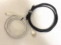 充電ケーブル2本セット　1.8mと2.0mのサムネイル