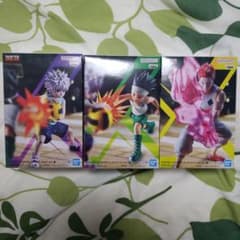 [신품 미개봉] HUNTER×HUNTER 피규어 3체 세트 곤킬 아히소카