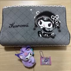 月夜のメロクロ低反発まくら 「マイメロディ・クロミ」 マスコット グミチャーム