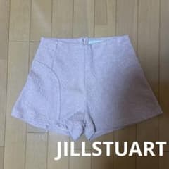 JILLSTUART ショートパンツ ピンク 花柄ジャガード