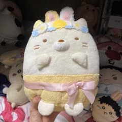 すみっコぐらし ねこ ぬいぐるみ ふしぎなうさぎのおにわのサムネイル