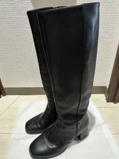 ロングブーツ 中ヒールのサムネイル