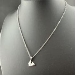 極美✨ スタージュエリー ネックレス ホエールテール ダイヤ0.01ct 箱 