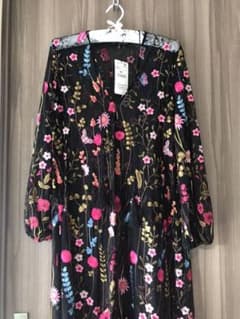花柄 ロングワンピース Zara ザラのサムネイル