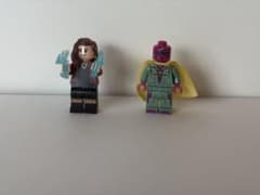 LEGO 마블 스칼렛 마녀 & 비전 미니 피그