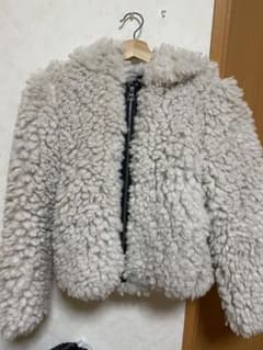 ZARA ボアショートアウターのサムネイル