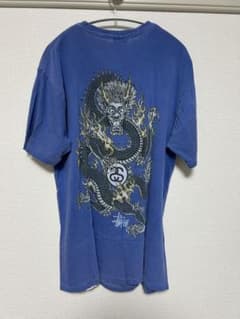 00s STUSSY ドラゴンTシャツのサムネイル