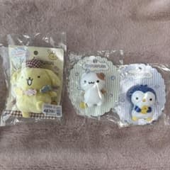 サンリオ ポムポムプリン マフィン ホイップ マスコット ブローチ 未使用 サンリオ ポムポムプリン マフィン ホイップ マスコット ブローチ 未