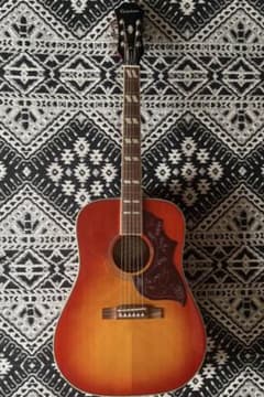 Epiphone ハミングバード studio サンバーストエレアコ - メルカリ