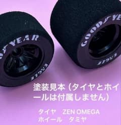【TypeF103-GY】 タイヤレター塗装用ステンシル1/10RC F103用のサムネイル