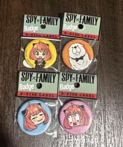 SPY×FAMILY ミニ缶バッジセット　アーニャ ボンドのサムネイル