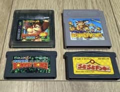 GBA 슈퍼 동키 콩 부라부라 동키 GB 2001 등 4 개