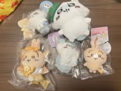 ちいかわ　マスコット　ぬいぐるみ 6体セットのサムネイル